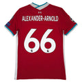 Liverpool Home Shirt 2020-21 – Authentic – Alexander-Arnold #66 back view