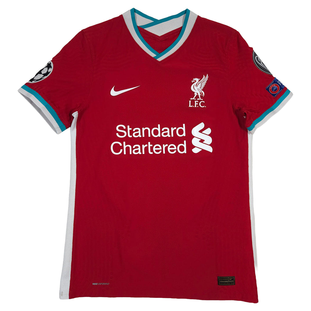 Liverpool Home Shirt 2020-21 – Authentic – Alexander-Arnold #66 front view