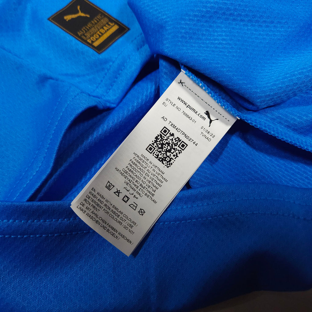 Italy Home Shirt 2022 detailed view 6