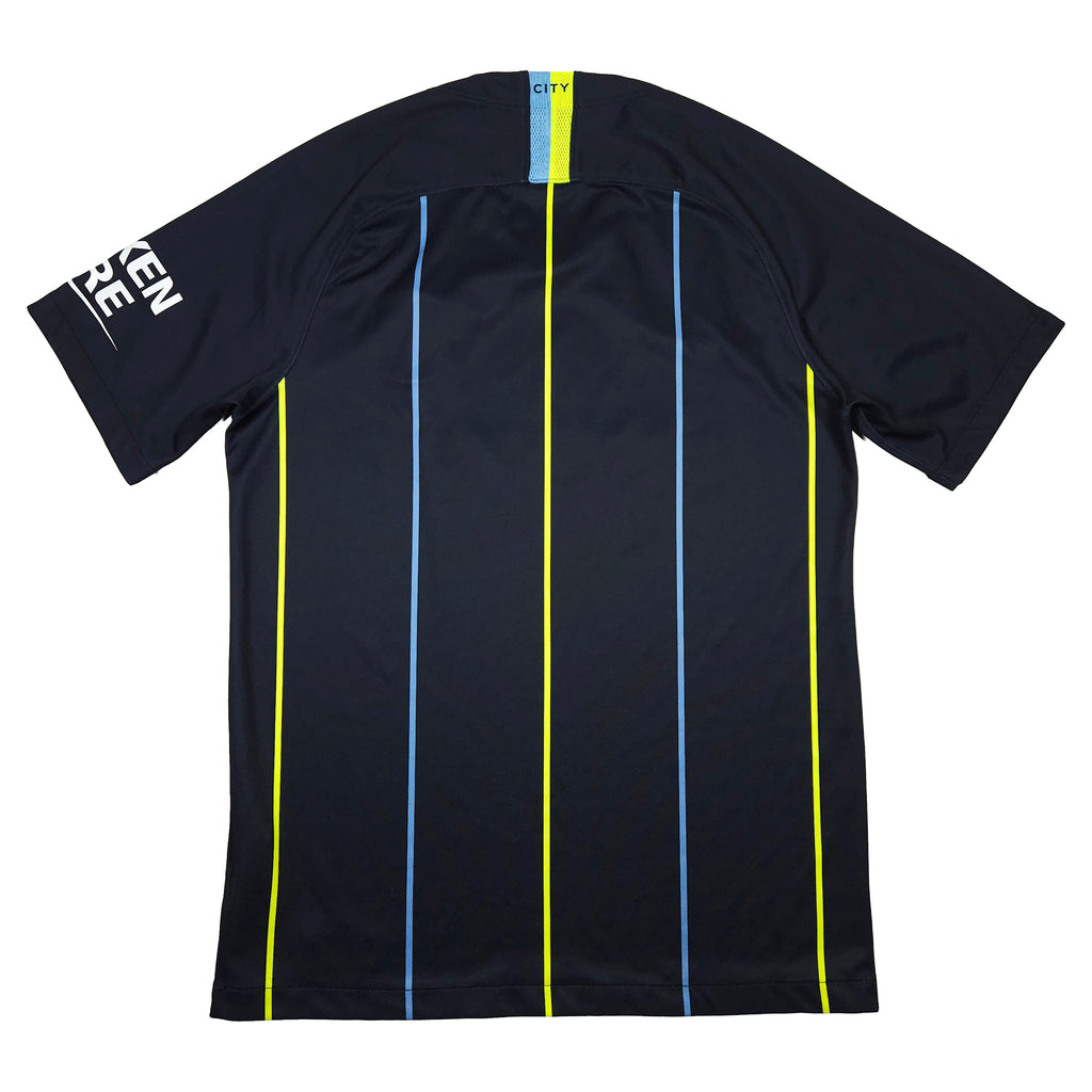 Manchester City Away Shirt 2018-19 back view