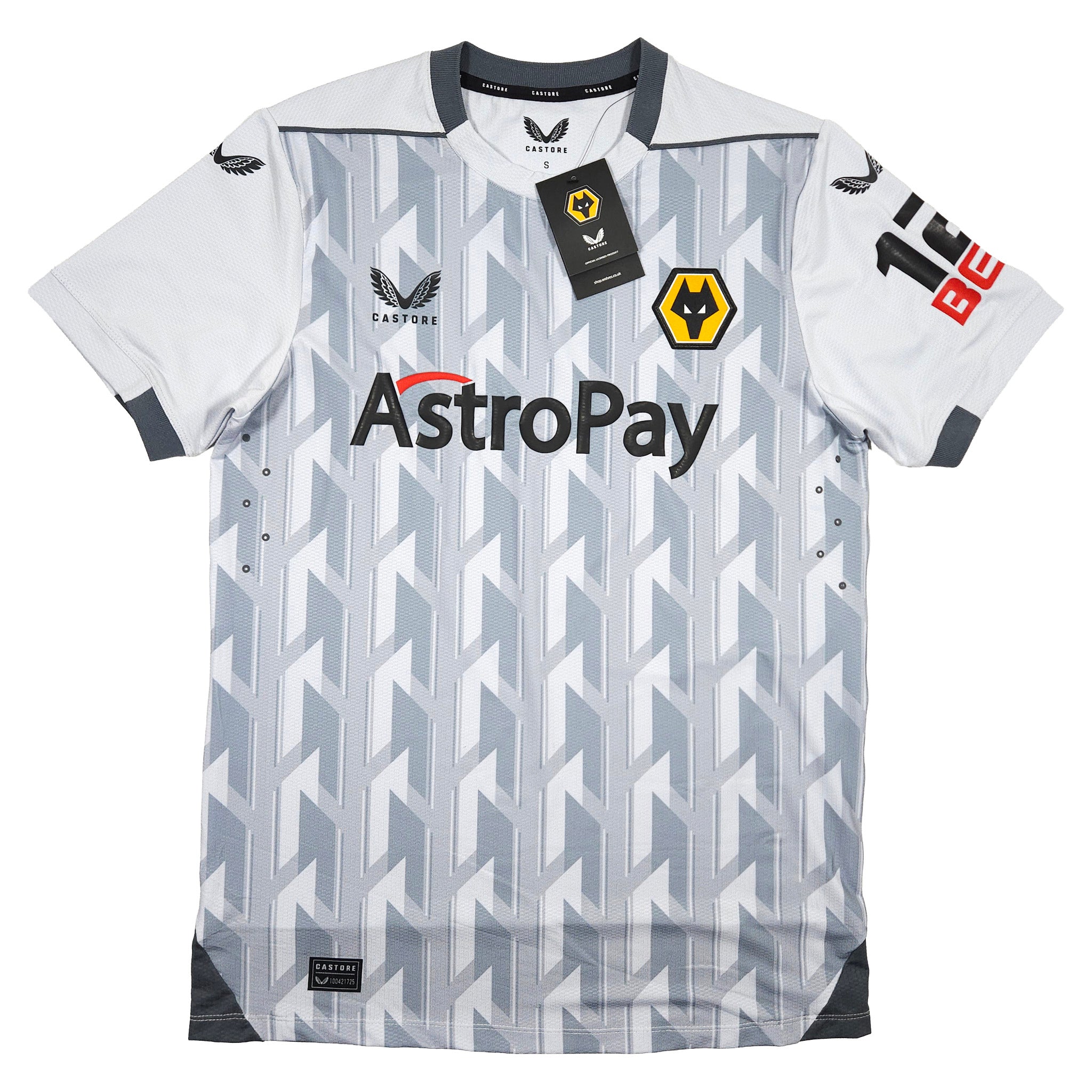 Wolverhampton Third Shirt 2022-23 – Authentic front view