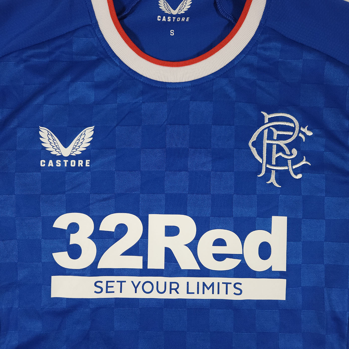 Rangers Home Shirt 2022-23 – Authentic detailed view 1