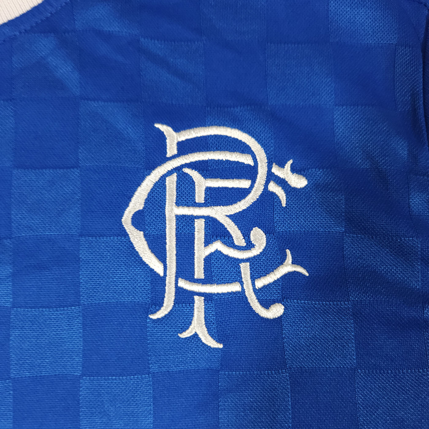 Rangers Home Shirt 2022-23 – Authentic detailed view 2