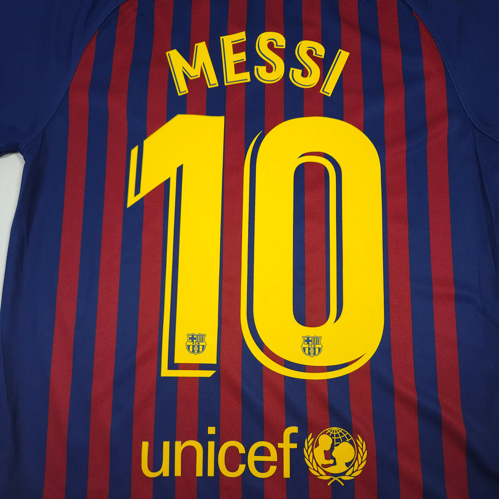 Barcelona Home Shirt 2018-19 – Messi #10 detailed view 8
