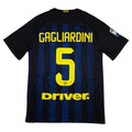 Inter Milan Home Shirt 2016-17 – Gagliardini #5 back view