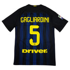 Inter Milan Home Shirt 2016-17 – Gagliardini #5 back view