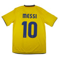 Barcelona Away Shirt 2008-09 – Messi #10 back view