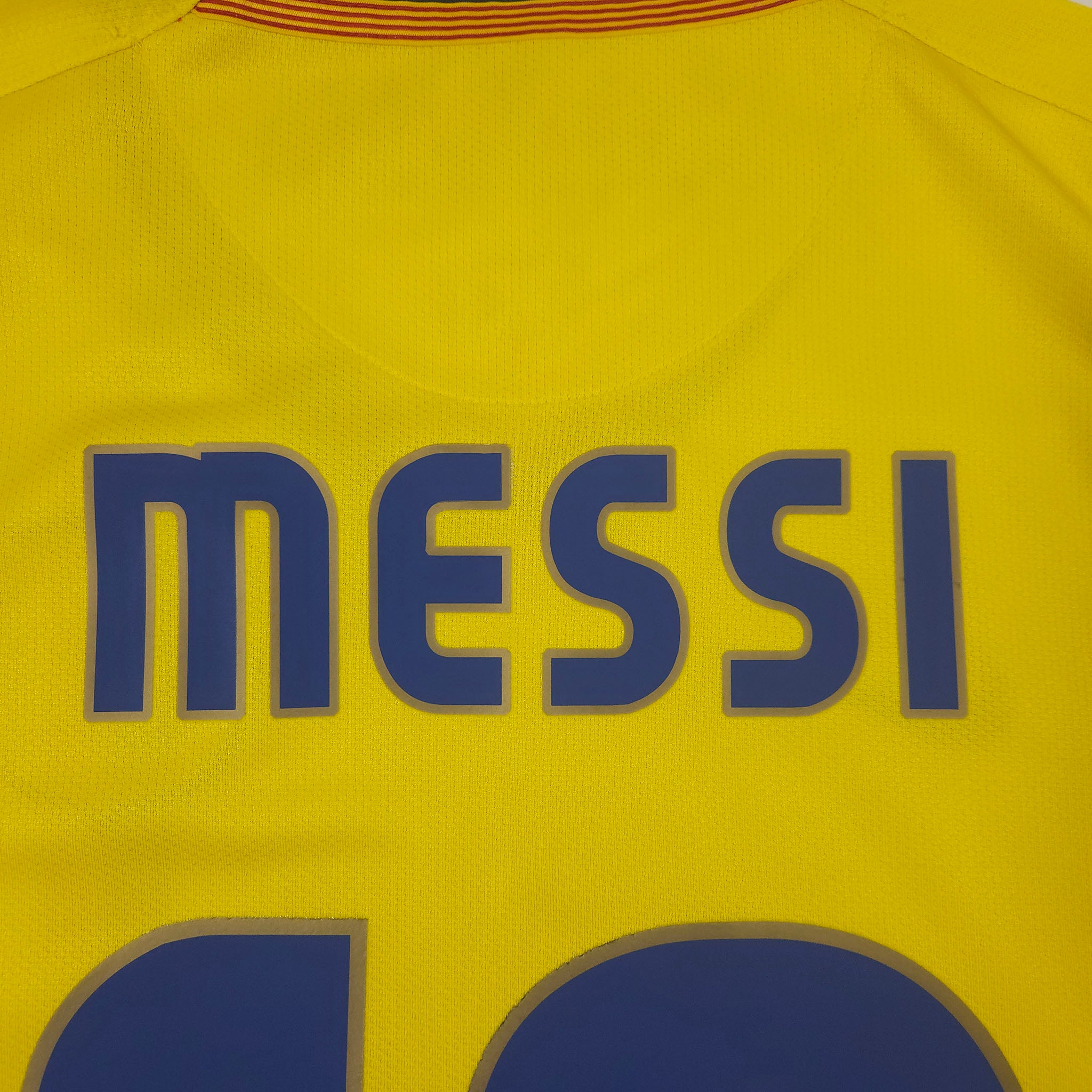 Barcelona Away Shirt 2008-09 – Messi #10 detailed view 11