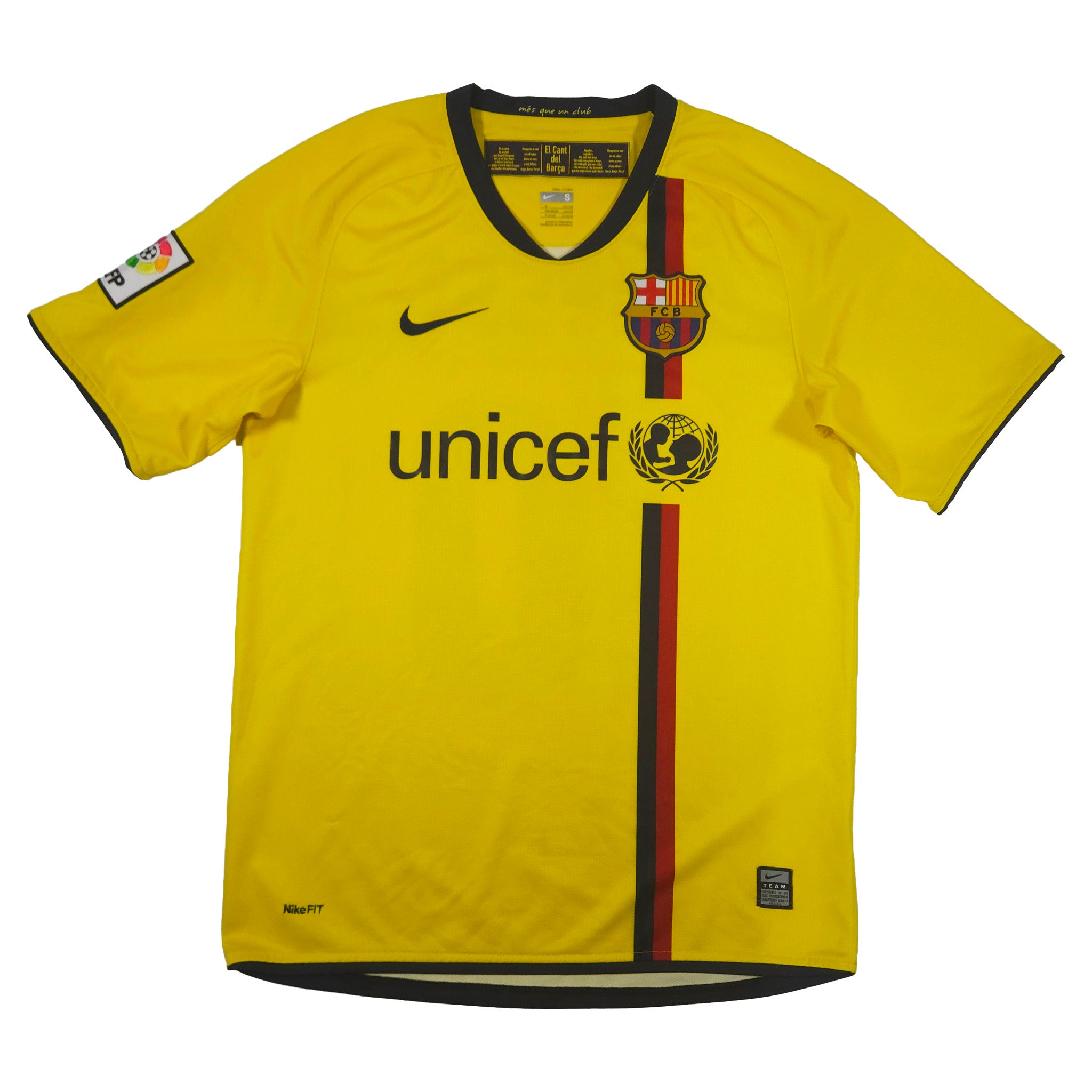 Barcelona Away Shirt 2008-09 – Messi #10 front view