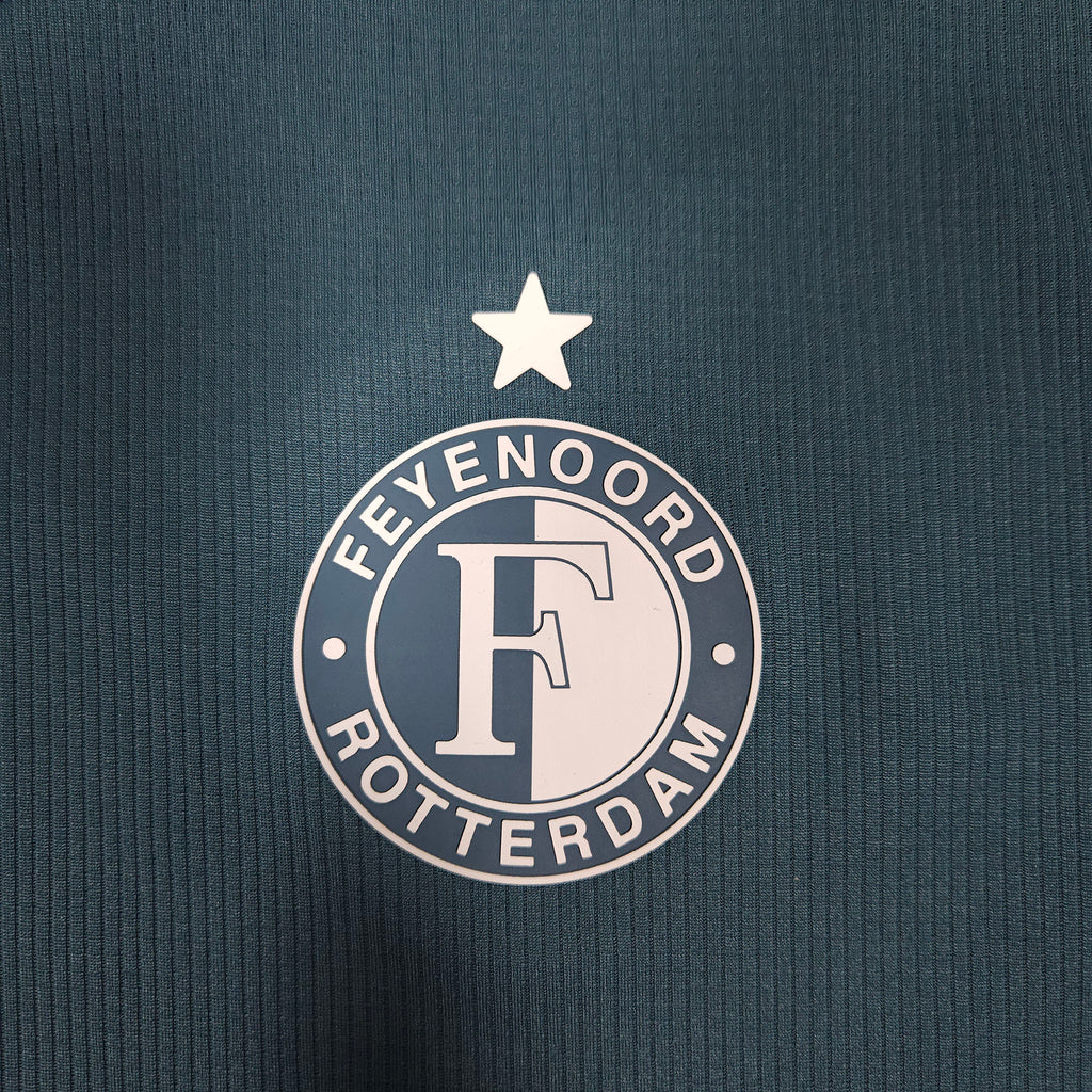 Feyenoord Away Shirt 2022-23 – Kökçü #10 detailed view 2