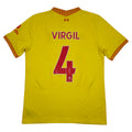 Liverpool Third Shirt 2021-22 – Virgil #4 back view
