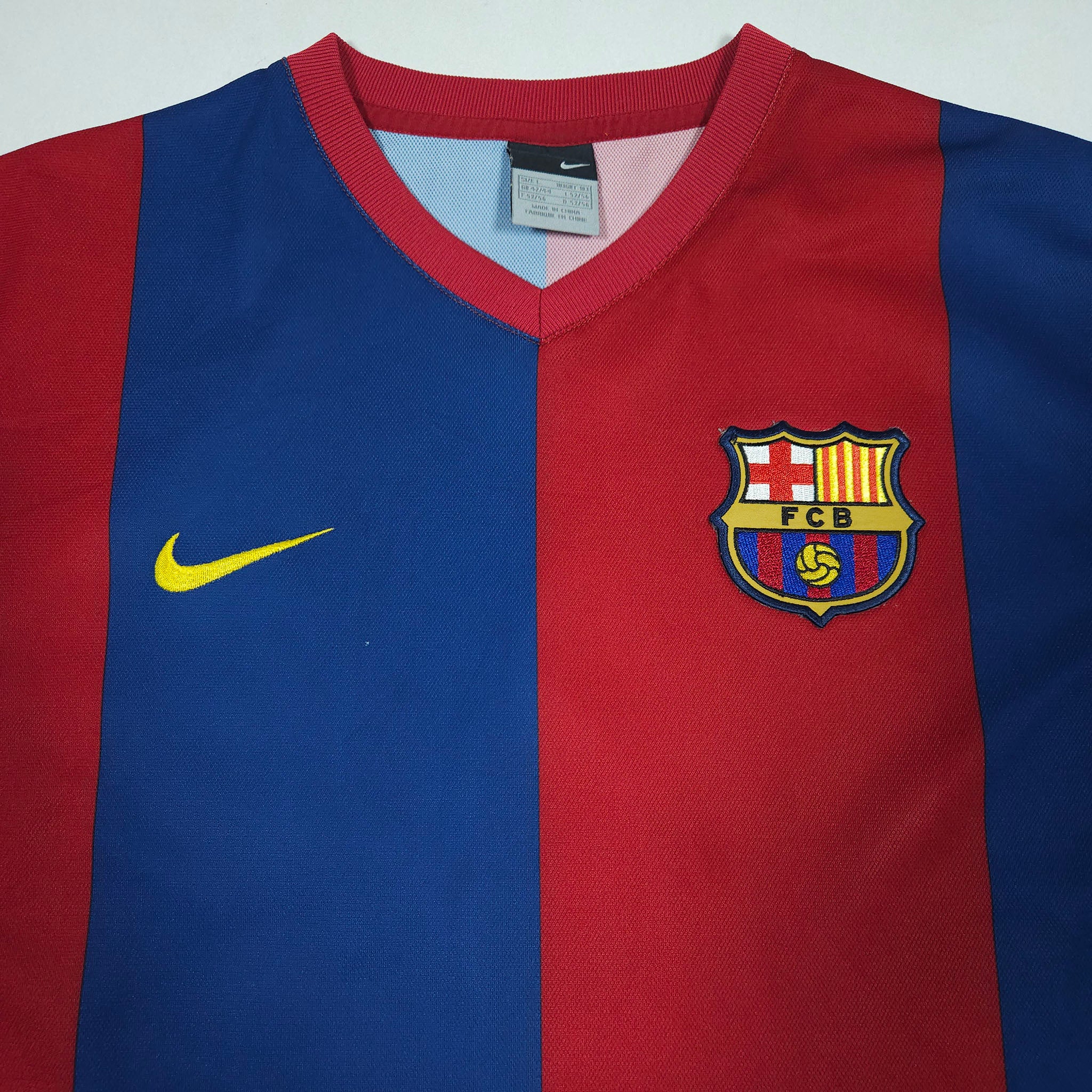 Barcelona Home Shirt 2006-07 detailed view 1
