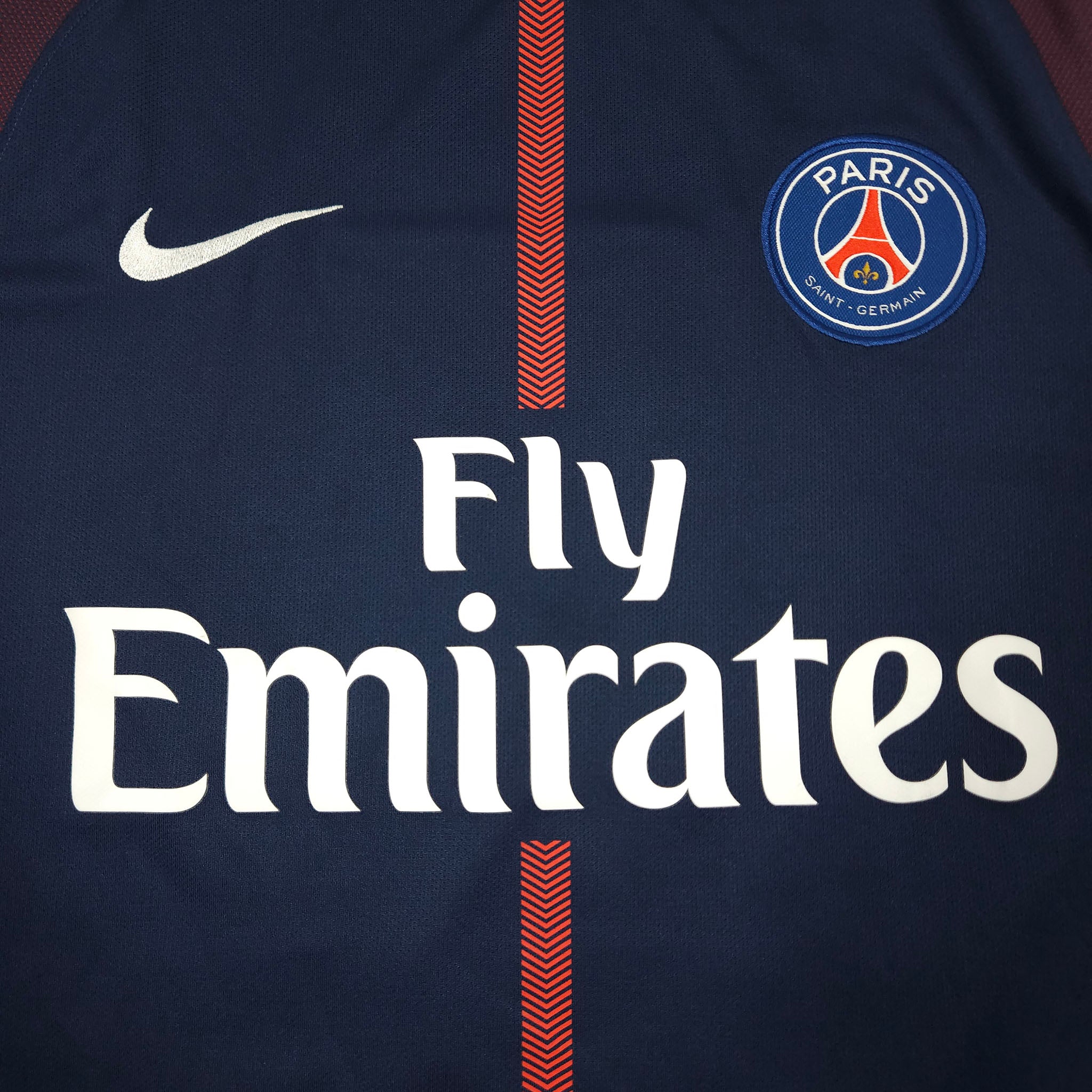 Paris Saint-Germain Home Shirt 2017-18 – Neymar Jr. #10 detailed view 1