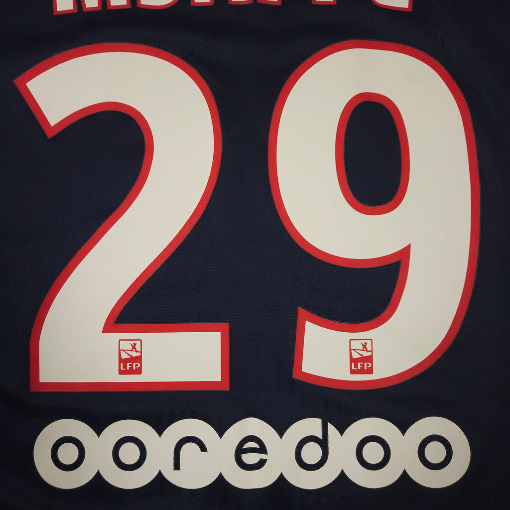 Paris Saint-Germain Home Shirt 2017-18 – Mbappé #29 detailed view 8