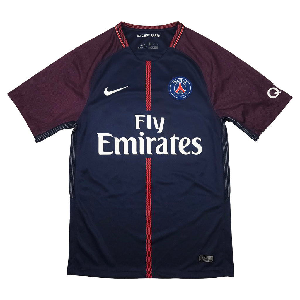 Paris Saint-Germain Home Shirt 2017-18 – Mbappé #29 front view