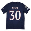 Paris Saint-Germain Home Shirt 2022-23 – Authentic – Messi #30 back view