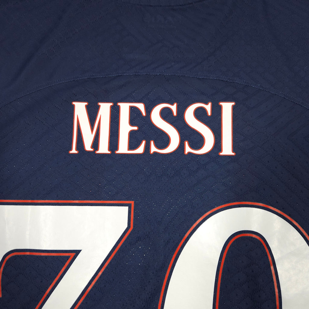 Paris Saint-Germain Home Shirt 2022-23 – Authentic – Messi #30 detailed view 9