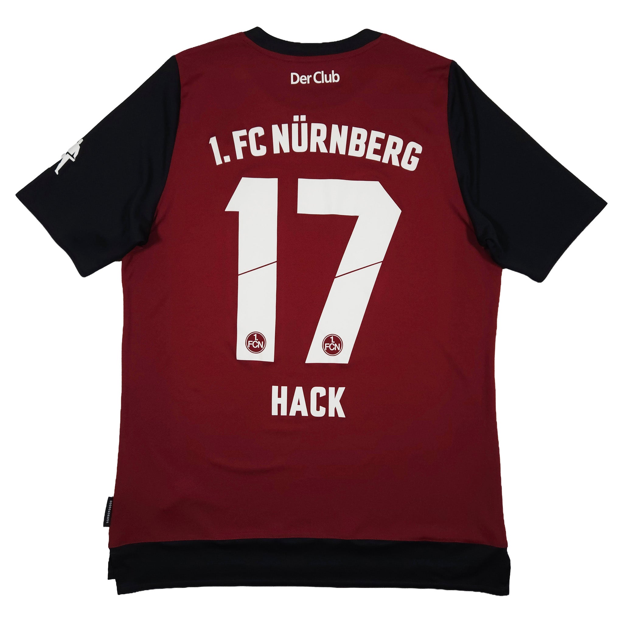 1. FC Nürnberg Home Shirt 2019-20 – Hack #17 back view