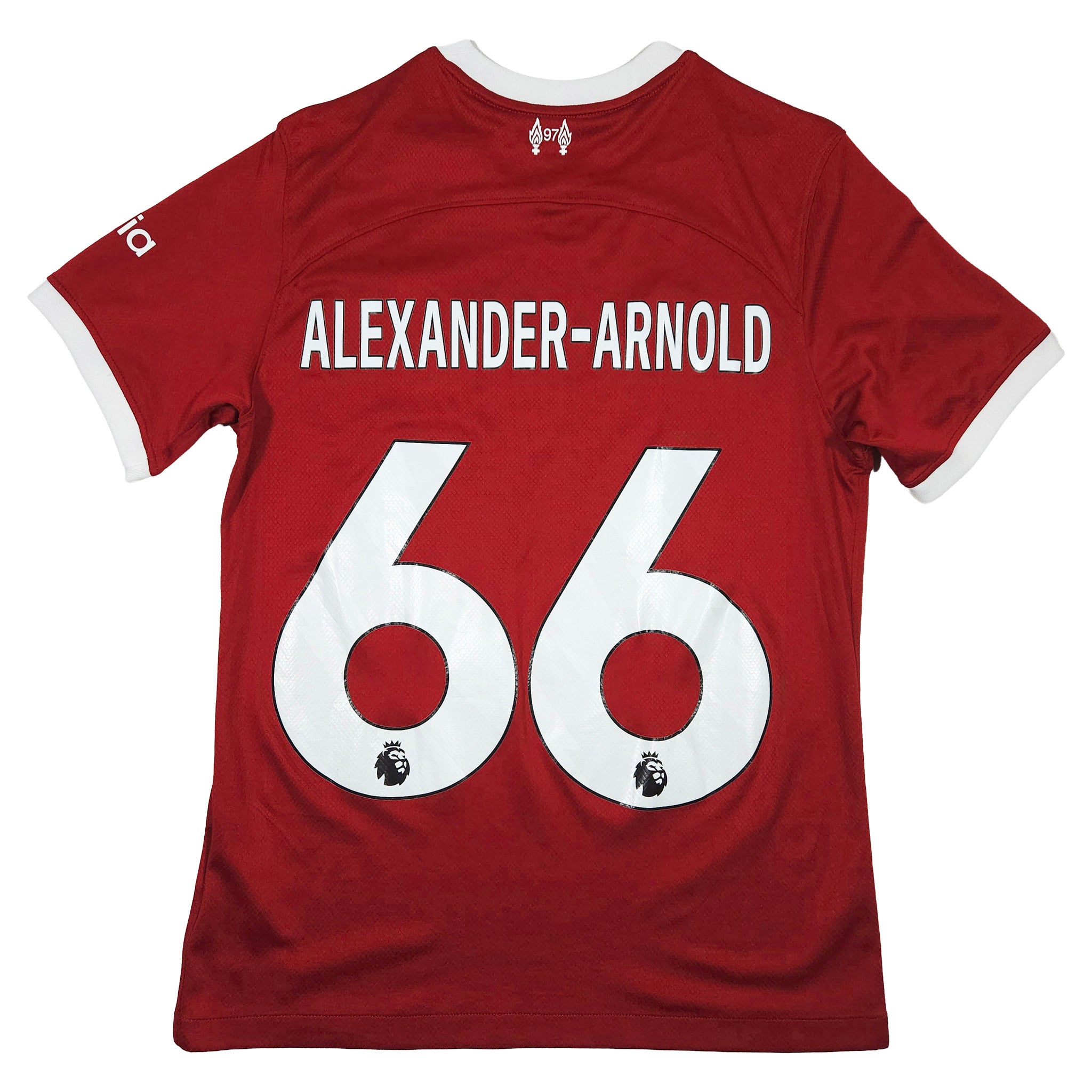 Liverpool Home Shirt 2023-24 – Alexander-Arnold #66 back view