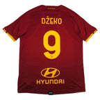 AS Roma Home Shirt 2021-22 – Džeko #9 back view