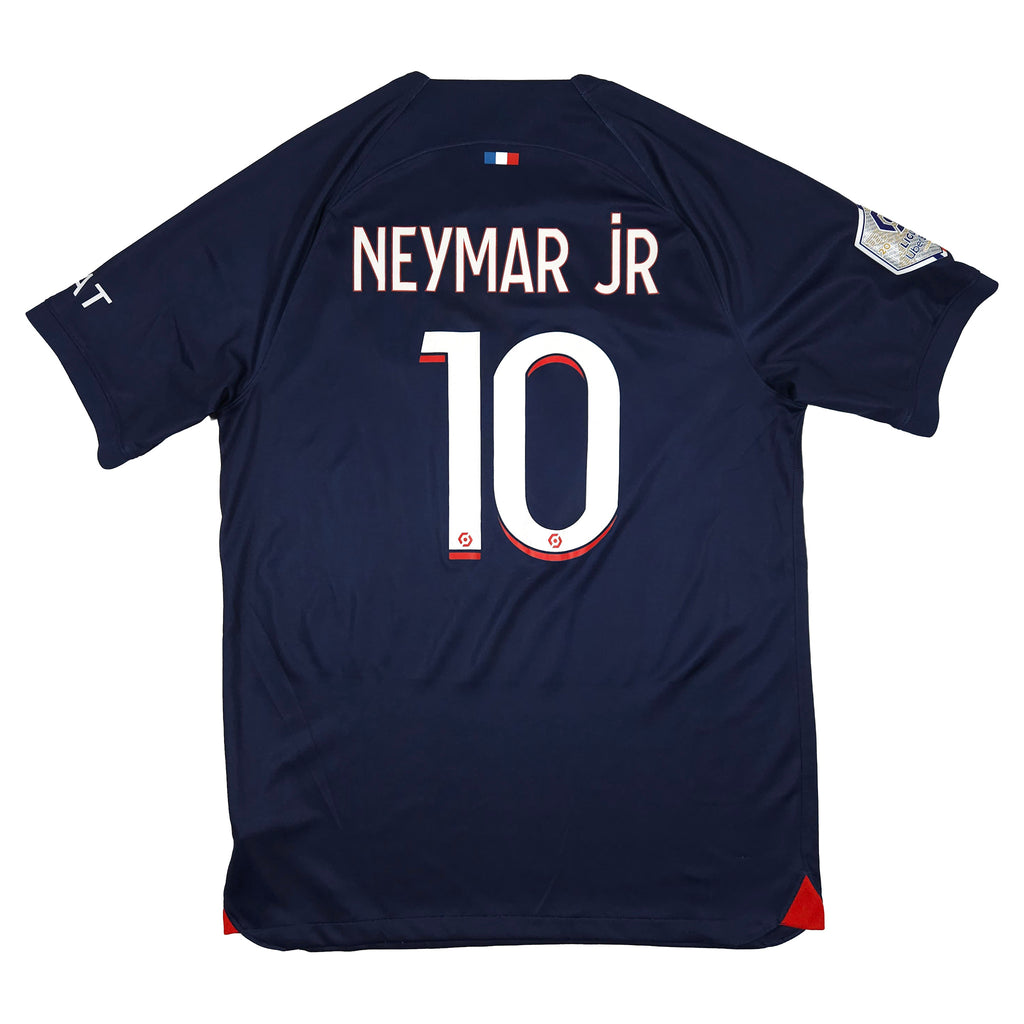 Paris Saint-Germain Home Shirt 2023-24 – Neymar Jr. #10 back view
