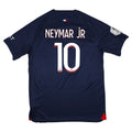 Paris Saint-Germain Home Shirt 2023-24 – Neymar Jr. #10 back view