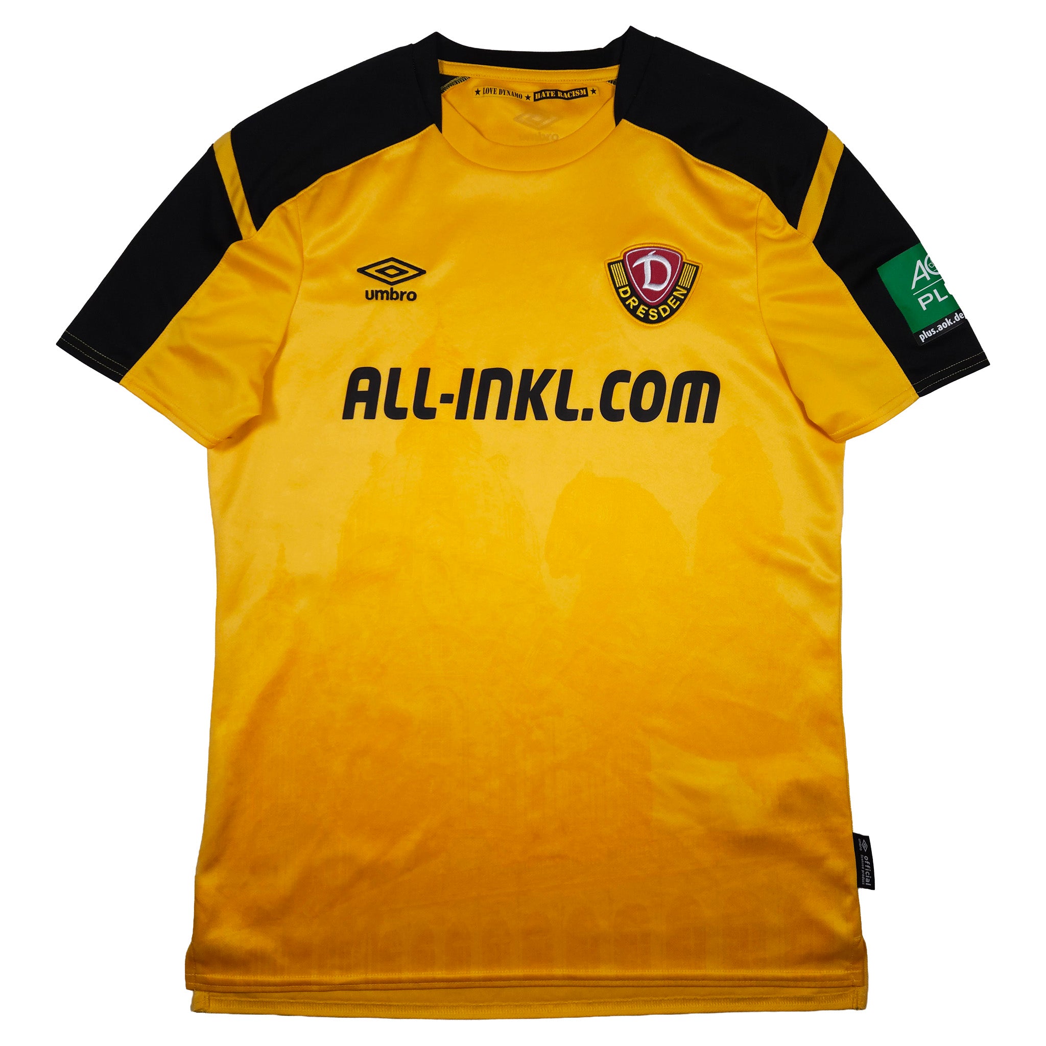 Dynamo Dresden Home Shirt 2021-22 front view