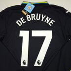 Manchester City Away Shirt 2024-25 – Longsleeve – De Bruyne #17 detailed view 8