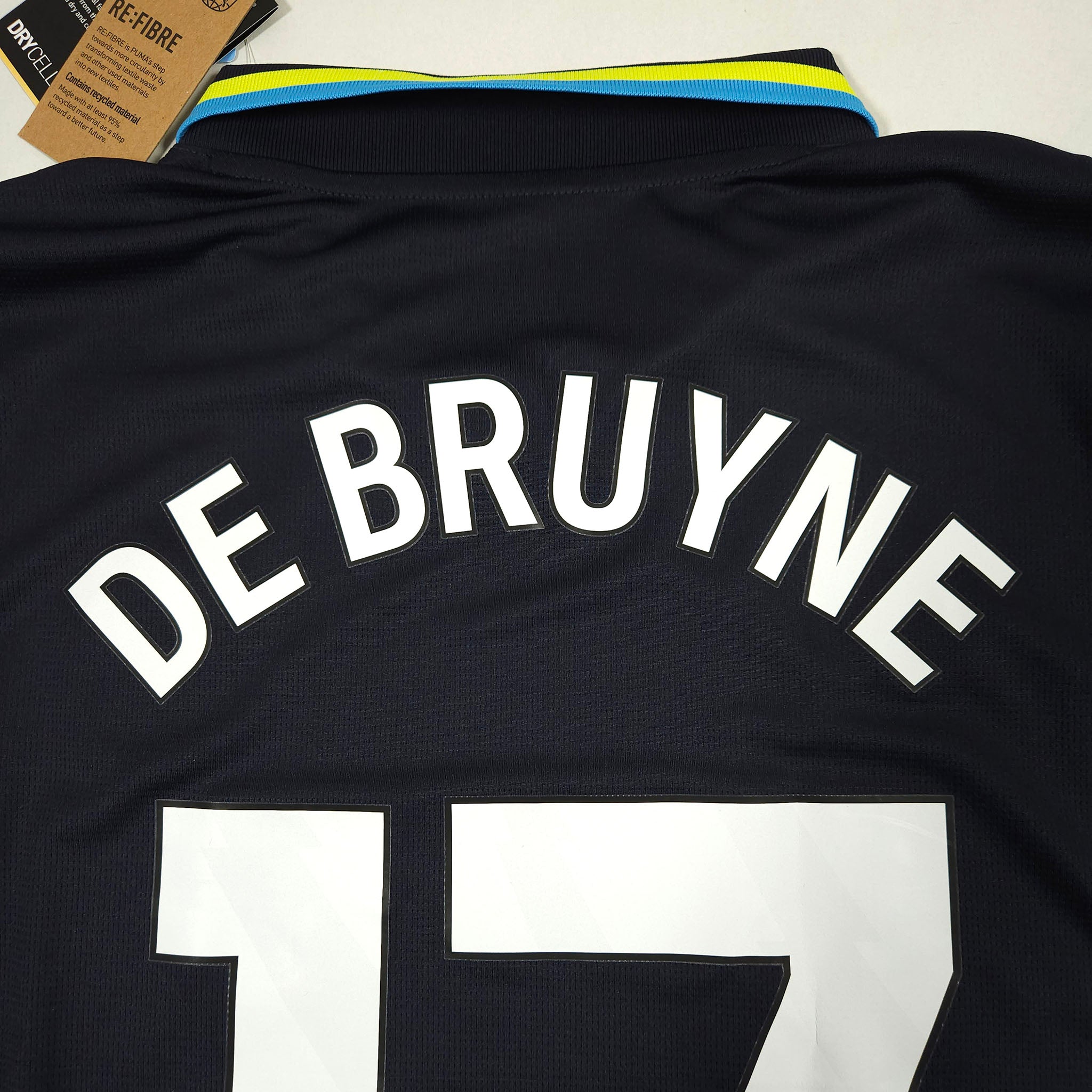 Manchester City Away Shirt 2024-25 – Longsleeve – De Bruyne #17 detailed view 9