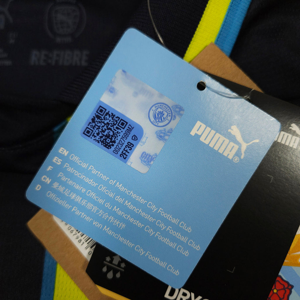 Manchester City Away Shirt 2024-25 – Longsleeve – De Bruyne #17 detailed view 13