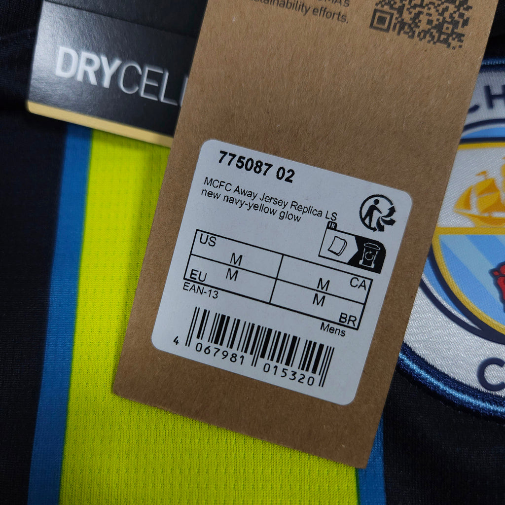 Manchester City Away Shirt 2024-25 – Longsleeve – De Bruyne #17 detailed view 14