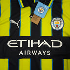 Manchester City Away Shirt 2024-25 – Longsleeve – De Bruyne #17 detailed view 2