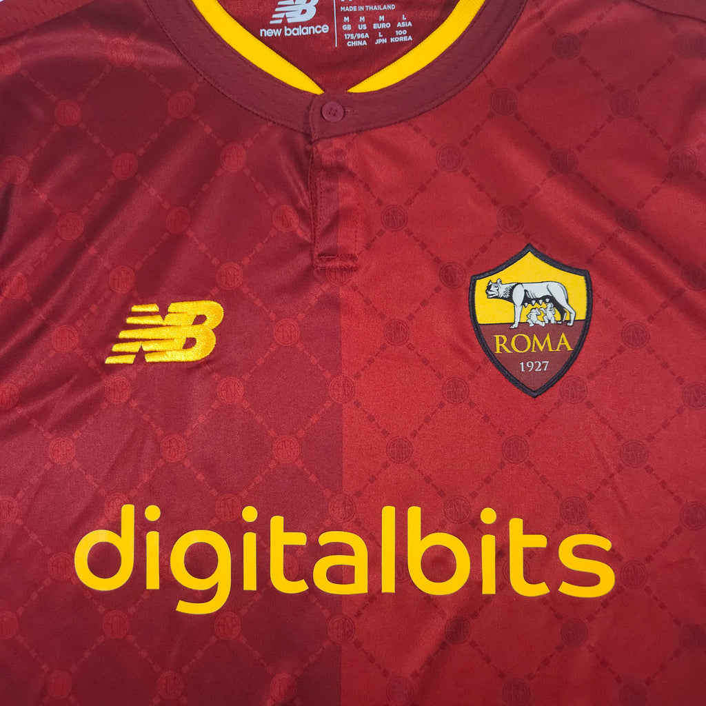 AS Roma Home Shirt 2022-23 – Pellegrini #7 detailed view 1