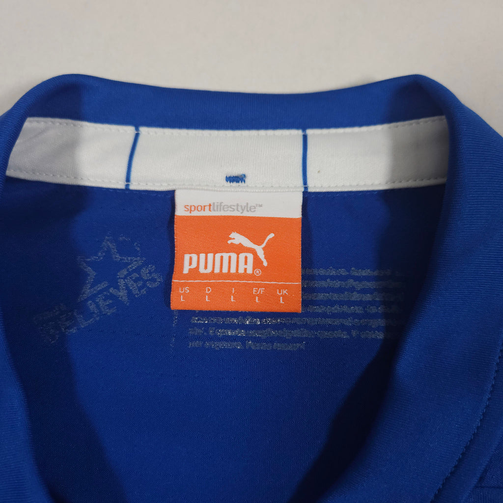 Italy Home Shirt 2014-15 – Balotelli #9 detailed view 12