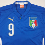 Italy Home Shirt 2014-15 – Balotelli #9 detailed view 1