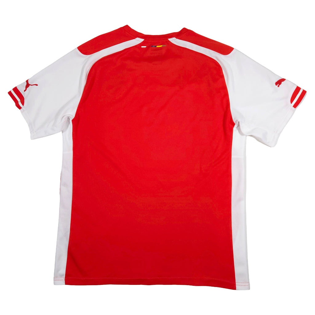 Arsenal Home Shirt 2014-15 back view