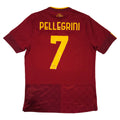 AS Roma Home Shirt 2022-23 – Pellegrini #7 back view