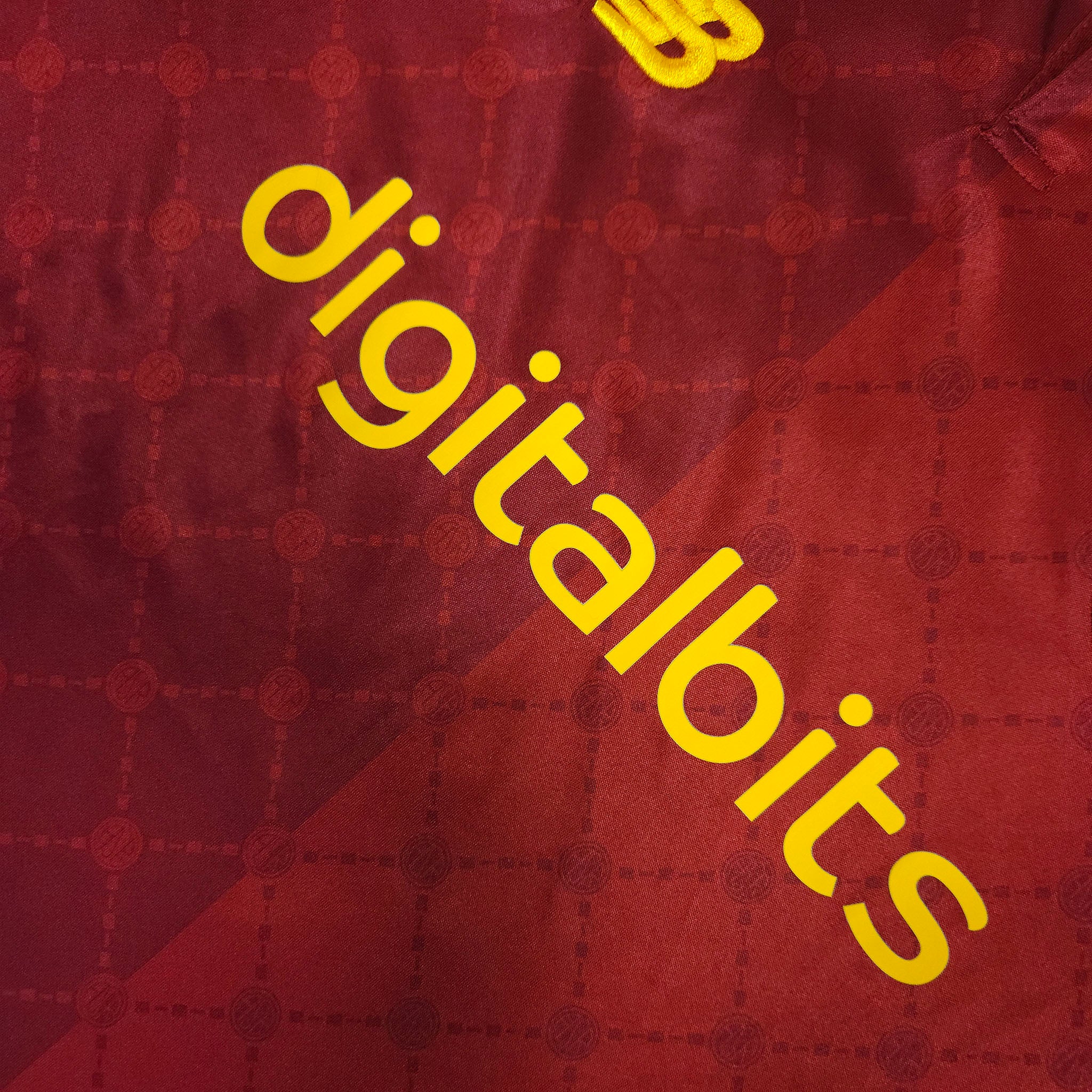 AS Roma Home Shirt 2022-23 – Pellegrini #7 detailed view 4