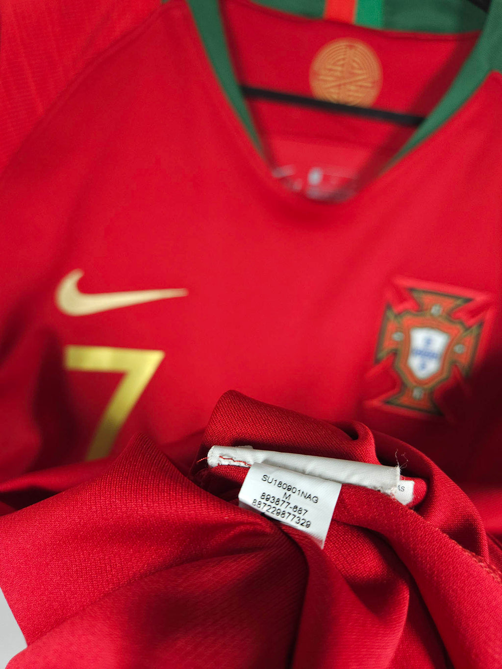 2018-19 Portugal Home Shirt Ronaldo #7