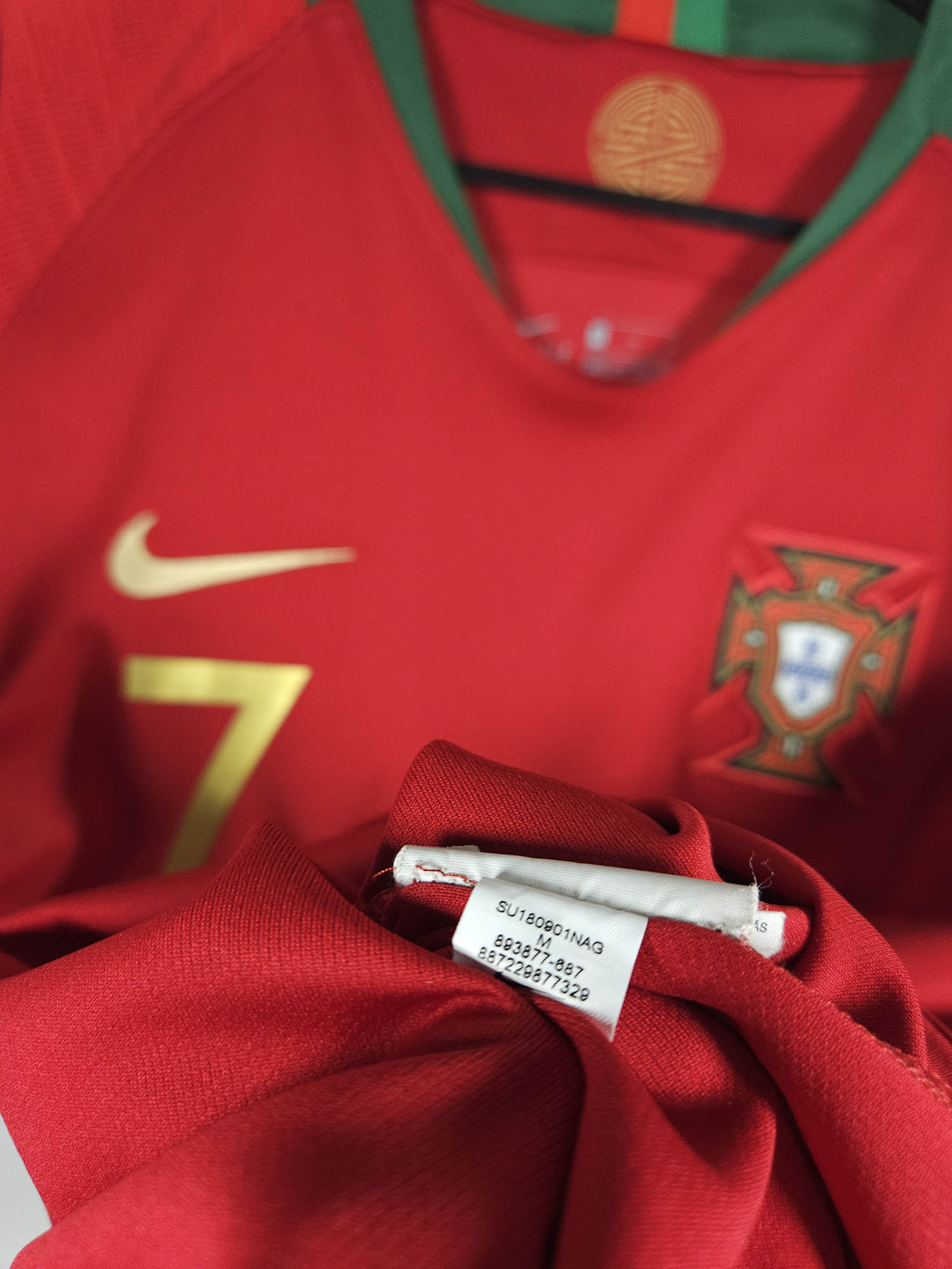 2018-19 Portugal Home Shirt Ronaldo #7