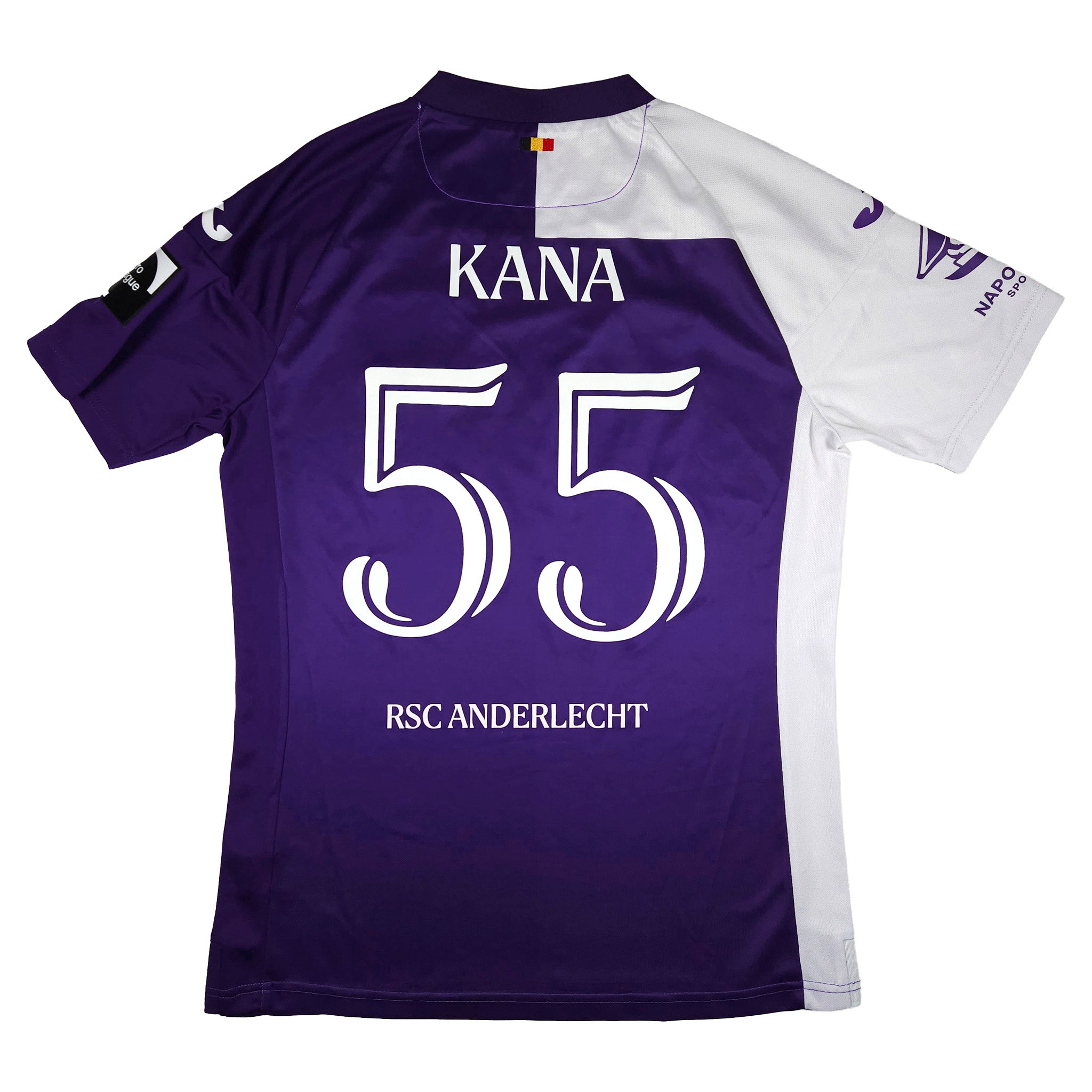 Anderlecht Home Shirt 2023-24 – Kana #55 back view