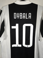 2017-18 Juventus Authentic Home Shirt Dybala #10