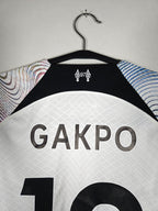 2022-23 Liverpool Authentic Away Shirt Gakpo #18
