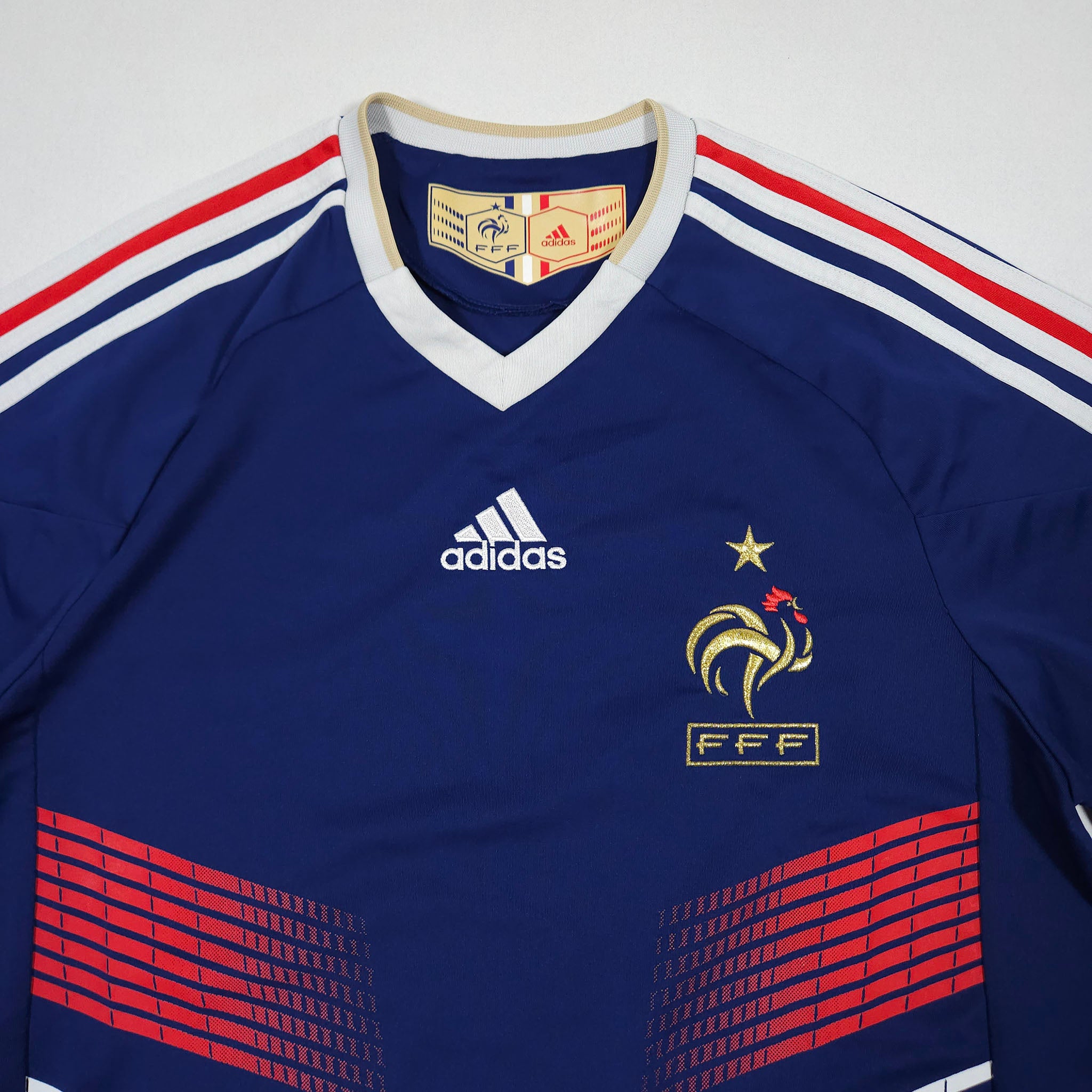 France Home Shirt 2009-10 detailed view 1