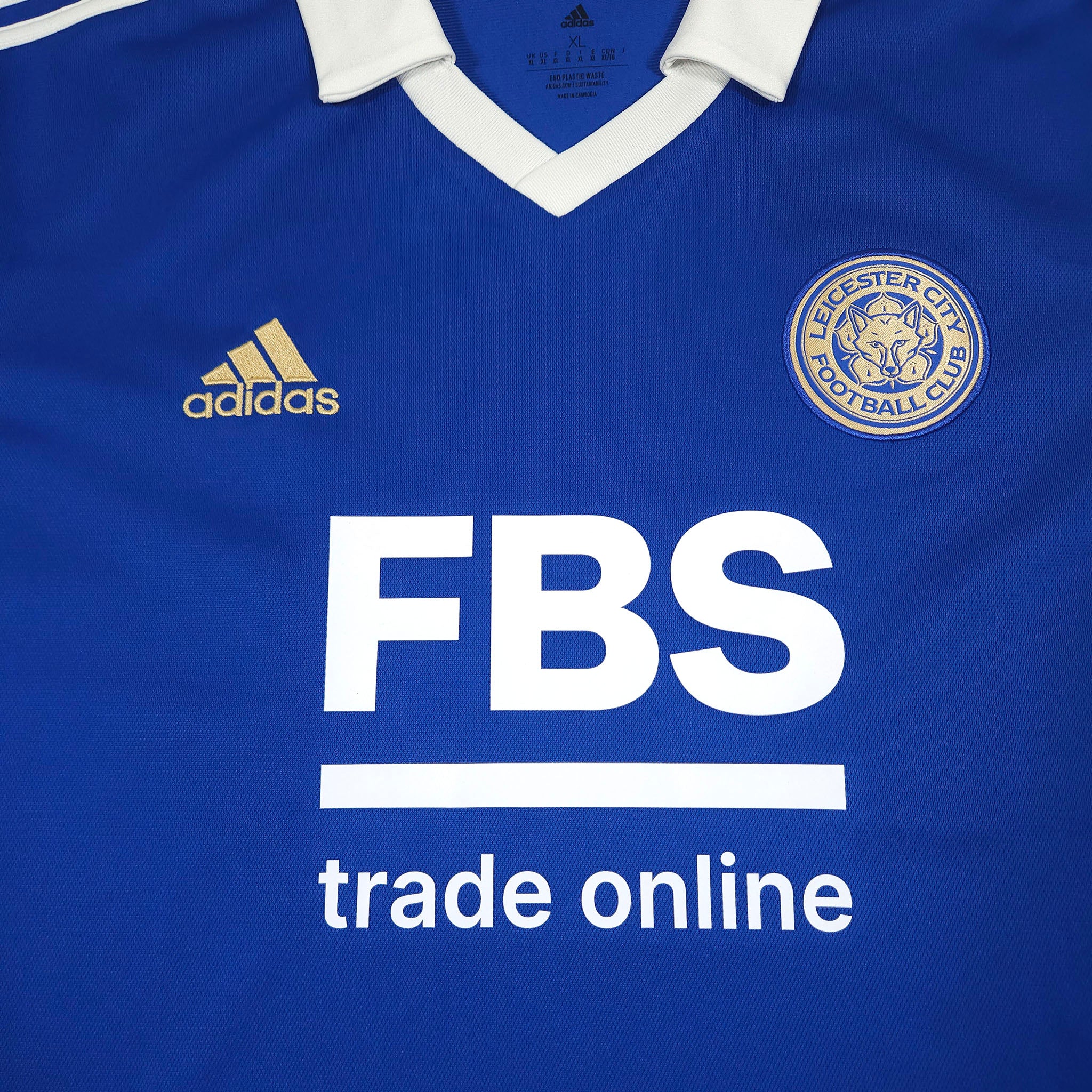 Leicester City Home Shirt 2022-23 detailed view 1