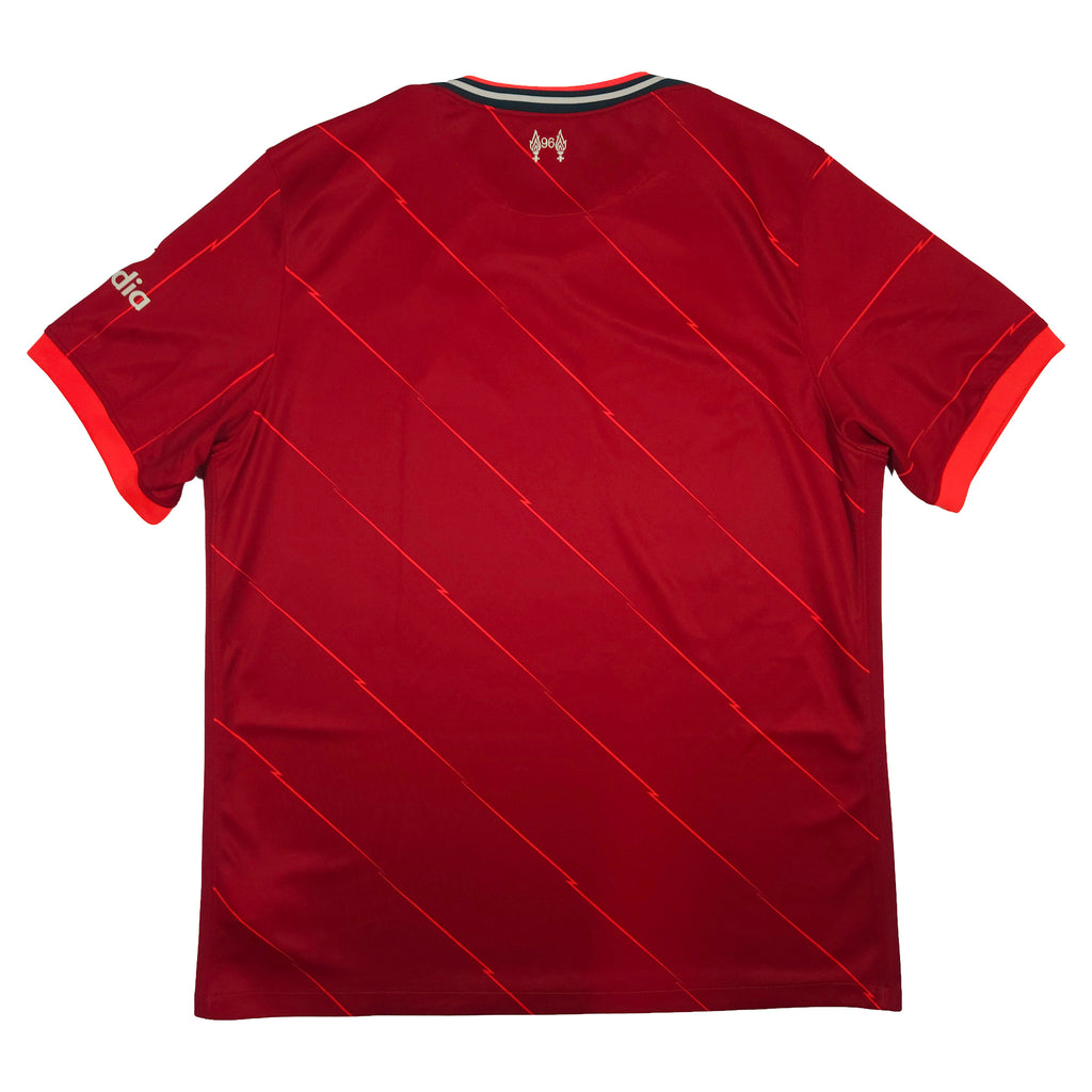 Liverpool Home Shirt 2021-22 back view