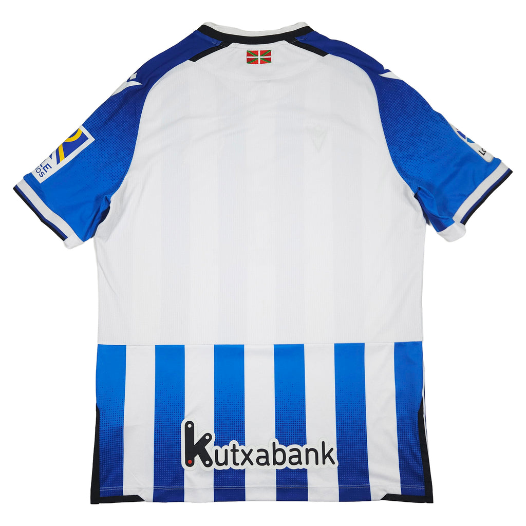 Real Sociedad Home Shirt 2021-22 back view