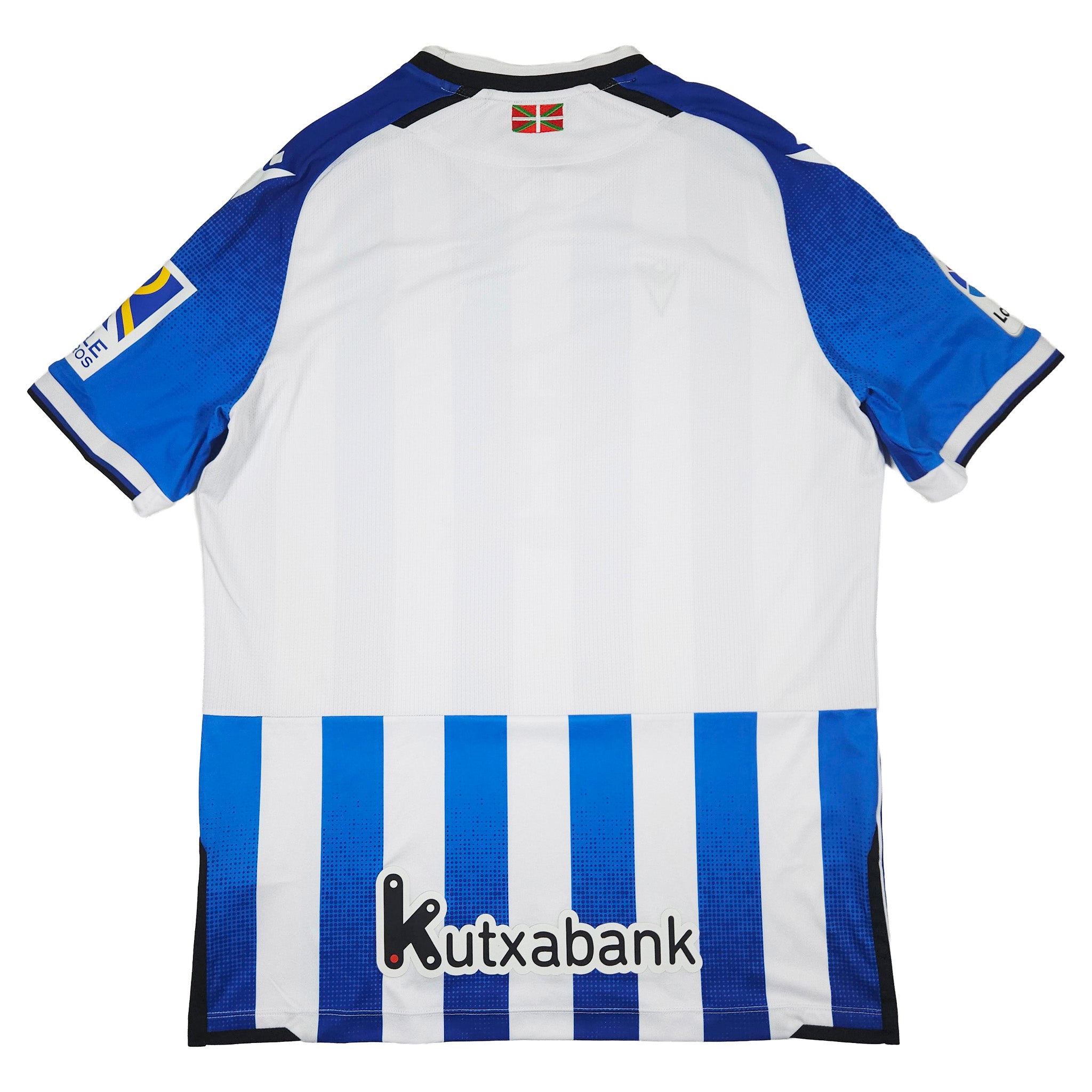Real Sociedad Home Shirt 2021-22 back view