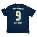 PSV Third Shirt 2023-24 – De Jong #9 back view