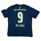 PSV Third Shirt 2023-24 – De Jong #9 back view